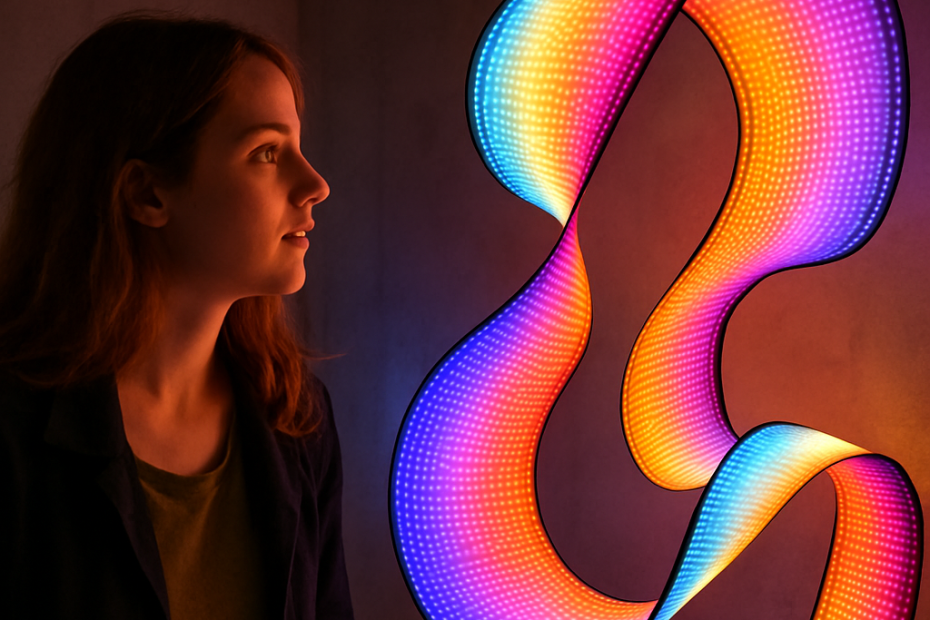 curved LED displays